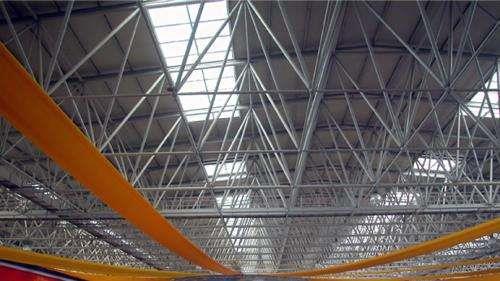 穆棱盘点螺栓球网架构件施工前的检验工作